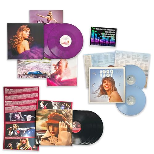 Taylor Swift "Taylor's Versions" Collection: Red / Speak Now (Purple Vinyl) / 1989 (Blue Vinyl) / + including Bonus Art Card von Generic