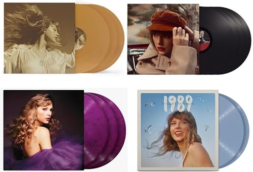 Taylor's Versions Vinyl Set - Fearless, Red, Speak Now and 1989 - Taylor Swift 4 Pack Record Collection von Generic