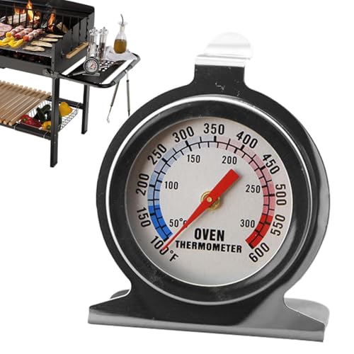 Temperaturmessgerät für den Kühlschrank, Fußtemperaturmessgerät aus Edelstahl | Temperaturmesswerkzeug mit stabiler Basis für Grillen, Reisen von Generic