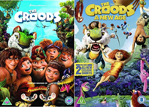 The Croods complete 2 Films Collection DVD - The Croods, The Croods - A New Age DVD - The Croods 1-2 Collection DVD von Generic