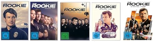 The Rookie Staffel 1+2+3+4+5 im Set - Deutsche Originalware [26 DVDs] von Generic