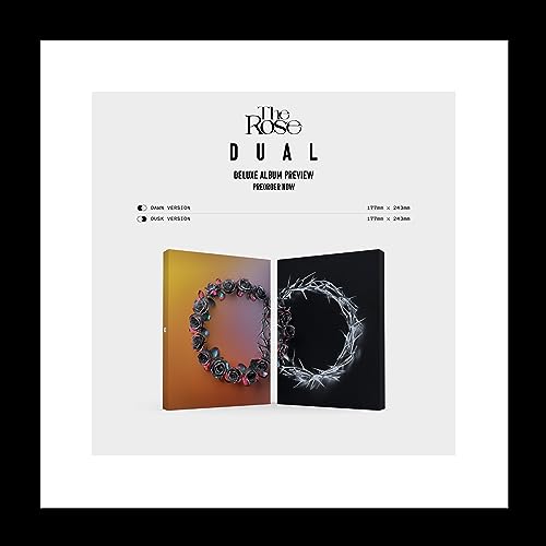 The Rose Dual 2nd Album CD + Photobook + Photocard + Sticker Pack + Trackin Sealed Kim Woosung (Deluxe Box Set (DAWN + DUSK)) von Generic