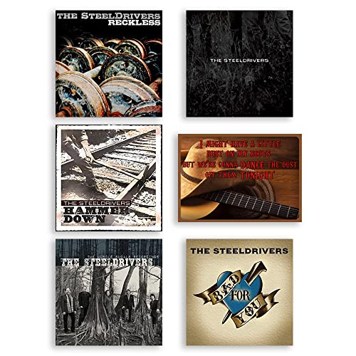 The SteelDrivers 5 CD Studio Albums / The SteelDrivers / Reckless / Hammer Down / Muscle Shoals Recordings / Bad For You / with Bonus Art Card von Generic