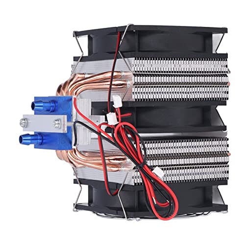 Thermoelektrischer Peltier -Kühlungskühler, Thermoelektrischer Kühler AC 12V 120W Wasserkühlermodul für -Halbleiterkühlungsanwendungen von Generic