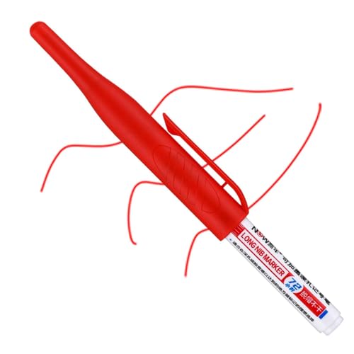Tieflochmarker Stifte – Baumarker für lange Federn, dünner Stift mit langer Reichweite | Präzisionsmarkierungswerkzeug für Tischlerei, Perman-Stift-Lochmarkierungswerkzeug Tieflochmarker Stifte – Baumarker für lange Federn, dünner Stift mit langer Reichweite | Präzisionsmarkierungswerkzeug für Tischlerei, Perman-Stift-Lochmarkierungswerkzeug von Generic