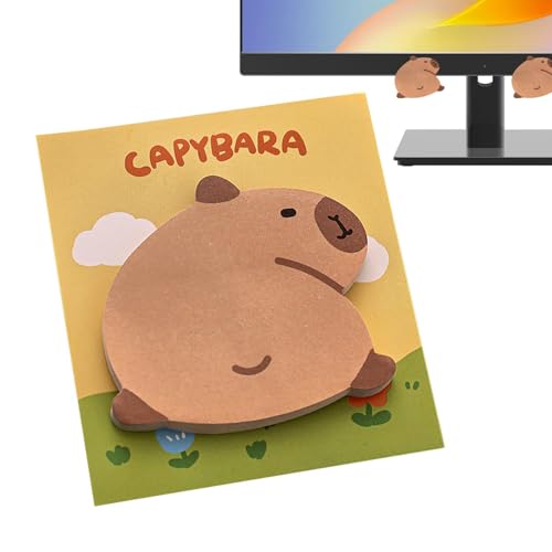 Tiere Schreiben Memo-Seiten | Sticky Notes Lebendige Farben Memo Pads, Notizblöcke & Memo Seiten Multifunktional Verwendung für Home Office Schule von Generic