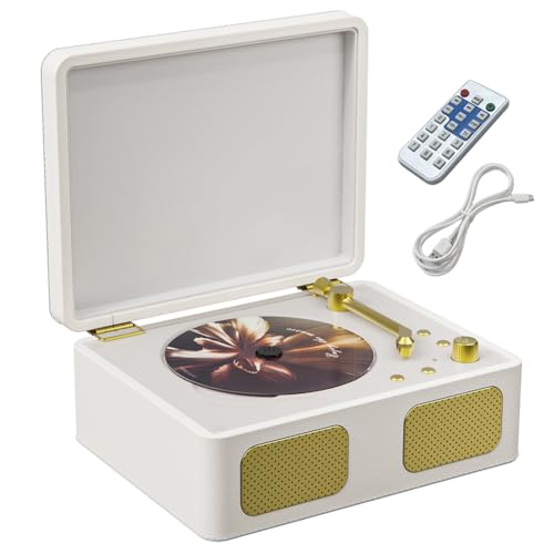 Tragbarer 3,5-mm-AUX-Bluetooth-kompatibler 5.4-CD-Musik-Player mit Fernbedienung, Desktop, für Musikliebhaber Tragbarer 3,5-mm-AUX-Bluetooth-kompatibler 5.4-CD-Musik-Player mit Fernbedienung, Desktop, für Musikliebhaber von Generic