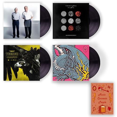 Twenty One Pilots: Studio Album LP Vinyl Record Collection (Vessel / Blurryface / Trench / Scaled and Icy) With Bonus Art Card von Generic