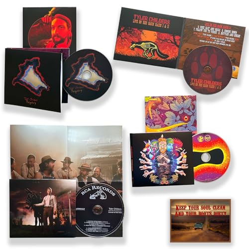 Tyler Childers CD Collection: Purgatory / Country Squire / Live On Red Barn Radio I & II / Rustin' In The Rain (With Mini-Poster) / + Including Bonus Art Card von Generic