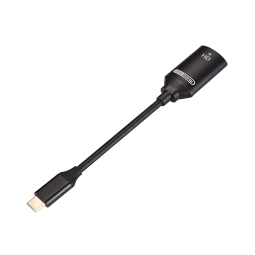Typ C -Adapter, gleiches Bildschirmkabel, 4K -Anzeigekabel | Lange Länge mit Hochgeschwindigkeitsübertragung, Leichter -Konverter mit stabilem Signal für die Nahtlose Projektion beim TV -Monitor von Generic