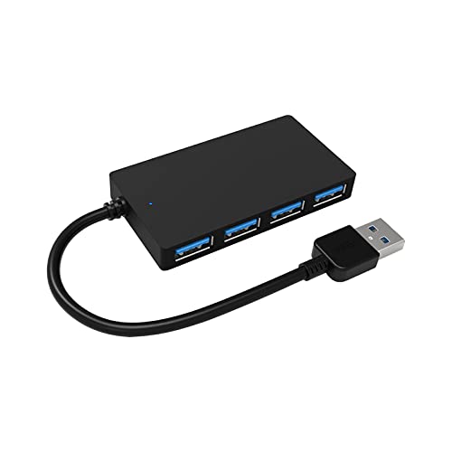 USB 2.0-Hub für Laptop, Multi-USB-Port-Expander, schnelle Datenübertragung, USB-Splitter für Laptop, kompatibel mit Windows, PC, Mac, Drucker, Mobile Festplatte BfZ476 von Generic