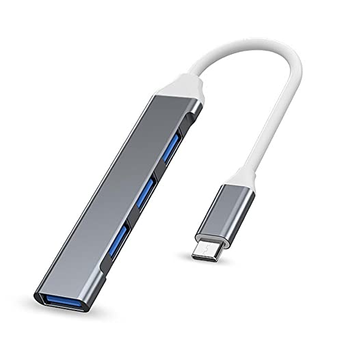 USB 3,0 Drag Vier-Dock Konverter Laptop Splitter High-Speed Adapter O4I8 Shunt Zubehör Typ Hub USB USB C Expander von Generic