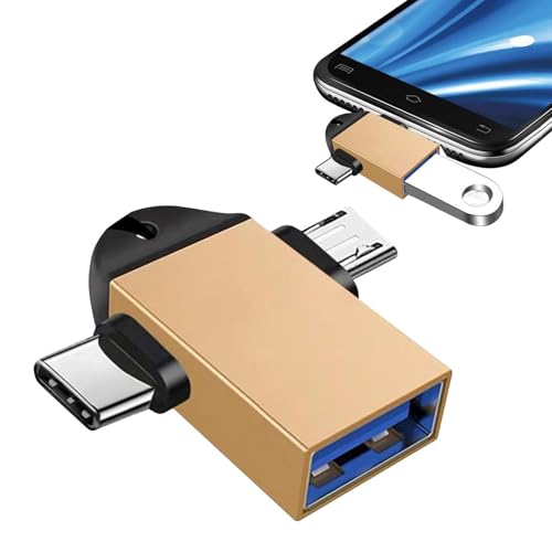 USB 3.0 Konverter – Adapter auf Port, USB Typ C Konverter, tragbarer Adapter, Hochgeschwindigkeits-Datenadapter für Mobiltelefone, Medizin- TV-Tablet Tabl von Generic