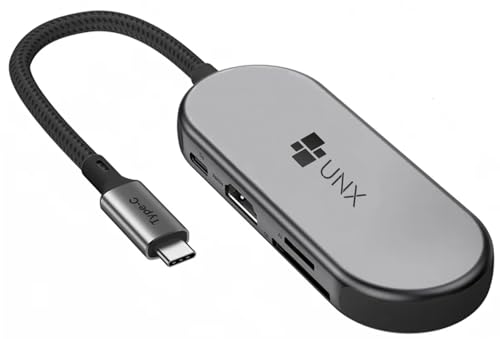 USB C Hub Dockingstation mit HDMI 4K, USB 3.0, PD 100W, SD/TF Kartenleser für MacBook Pro/Air, iPad Pro, iPhone 12/11, Android, Windows 10 von Generic