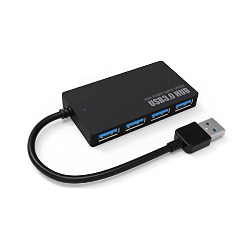 USB-Hub 3.0, Multi-USB-Splitter, 4 USB-Ports, 3.0, 2.0, für Pro Pc Hub Power 0, Adapter, 3 USB-Expander I0v3 USB von Generic