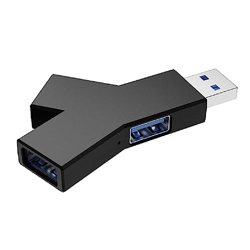USB-Hub 3.0 in Y-Form, 3-in-1 Hub, 5 Gbit/s, USB-Adapter, zur Verwendung der Erweiterung des Netzadapters Typ C für Laptop, Adapter USB 3.0, USB 3.0, 2.0, Typ C 3 von Generic