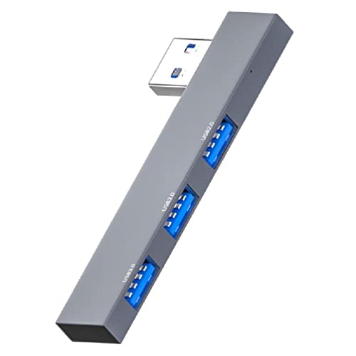 USB Hub Typ C Adapter 3 in 1 Tragbarer Raum Aluminium 1x3.0+2x2.0 USB 3-Ports für Telefon PC Notebook Extender Typ C USB Splitter von Generic