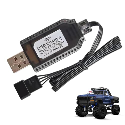 USB Lithium -Batterie -Ladegerät - Schnelles RC -Kabel, 7,4 -V -Stromleitung, schneller Spielzeuganschluss | Auto-Erfassungsspannungsanpassungssystem, hocheffizient USB Lithium -Batterie -Ladegerät - Schnelles RC -Kabel, 7,4 -V -Stromleitung, schneller Spielzeuganschluss | Auto-Erfassungsspannungsanpassungssystem, hocheffizient von Generic