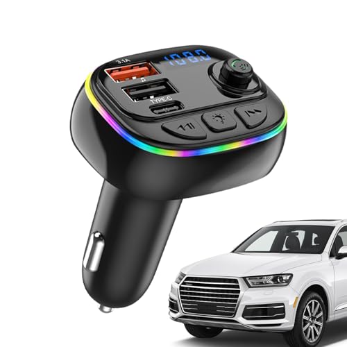 USB-Musik-Player für Auto, kabelloses Schnellladegerät, FM-Transmitter, Plug-and-Play, tragbarer Musik-Player für den Alltag, Geschäftsreisen USB-Musik-Player für Auto, kabelloses Schnellladegerät, FM-Transmitter, Plug-and-Play, tragbarer Musik-Player für den Alltag, Geschäftsreisen von Generic