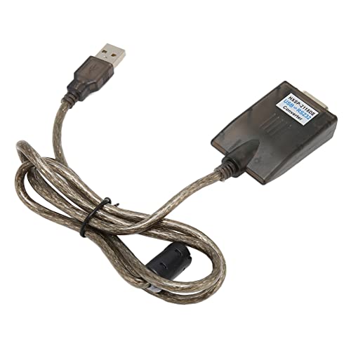 USB-Seriell-Konverter, Metall, Industriell, USB2.0-konform, Plug-and-Play-USB-zu-RS232-Konverter mit Treiber-CD für Steuerdrucker für -Telefon von Generic
