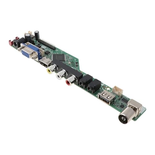 Universal LCD Controller-Board-Auflösung. Fernseher Hauptplatine VGA/AV/TV/USB Interface Treiberplatine 10166 von Generic