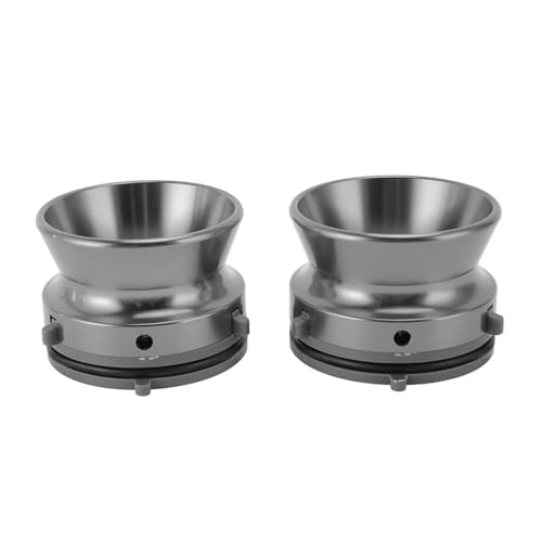 Universeller Nab-Nabenadapter, Robuste Aluminiumstruktur, 2 Stück 1/4 10 Zoll Öffner, Universal-Ladegerät für Reel-to-Reel-Player (Grey) von Generic