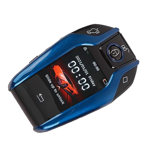 Universeller TK800+ LCD -Touchscreme Smart Key Remote Keschlartloser Eintrag für Alle Startstop -Engine -Taste -Modelle (Blau) von Generic
