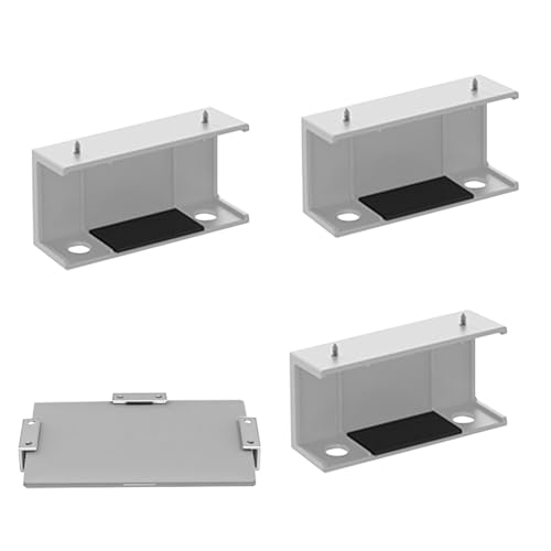 Unter Schreibtisch-Aufbewahrungsregal – Laptop-Tablett, langlebiger Organizer mit Schrauben | Verstellbares Modemregal, TV-Box, Kabel, platzsparende Lösung zum Schreiben von Generic