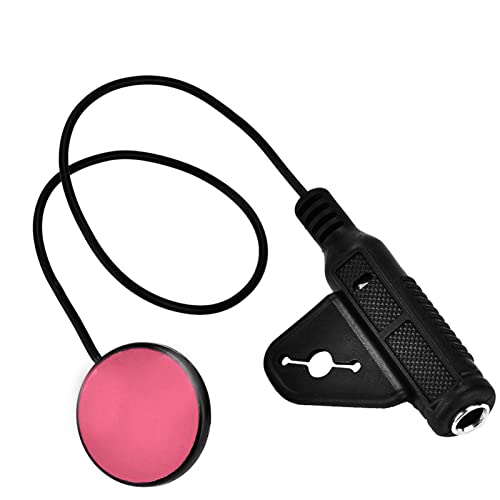 Vielseitiger Piezo - -Mikrofon -Pickup für Gitarre Ukulele Erhu Banjo mit Einfacher Installation und Universeller 6,35 -mm -Buchse - Eliminiert Externe Klänge - Kompakte Größe von Generic