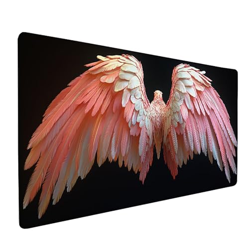 Vogel Mauspad XXL 1600x800x3mm, FlüGel Mousepad Gaming, Schreibtischunterlage mit rutschfeste Gummibasis, Verbessert Präzision und Geschwindigkei Wasserdicht und Langlebig Desk Mat für Büro PC U-2428 Vogel Mauspad XXL 1600x800x3mm, FlüGel Mousepad Gaming, Schreibtischunterlage mit rutschfeste Gummibasis, Verbessert Präzision und Geschwindigkei Wasserdicht und Langlebig Desk Mat für Büro PC U-2428 von Generic