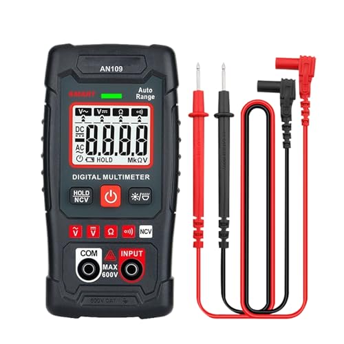 Volt Messgerät, Voltmeter Multimeter | Spannungselektriker Reparaturwerkzeuge - Automatische Messung von Volta-Stromwiderstand Dioden Kontinuitätszykluskapazitätstemperatur Volt Messgerät, Voltmeter Multimeter | Spannungselektriker Reparaturwerkzeuge - Automatische Messung von Volta-Stromwiderstand Dioden Kontinuitätszykluskapazitätstemperatur von Generic