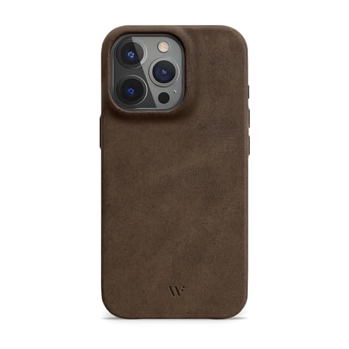 WIIUKA Hülle für iPhone 16 Plus, Leder aus Deutschland, Lederhülle extra Dünn, Premium Handyhülle, Case, Qi, Vintage Braun WIIUKA Hülle für iPhone 16 Plus, Leder aus Deutschland, Lederhülle extra Dünn, Premium Handyhülle, Case, Qi, Vintage Braun von Generic