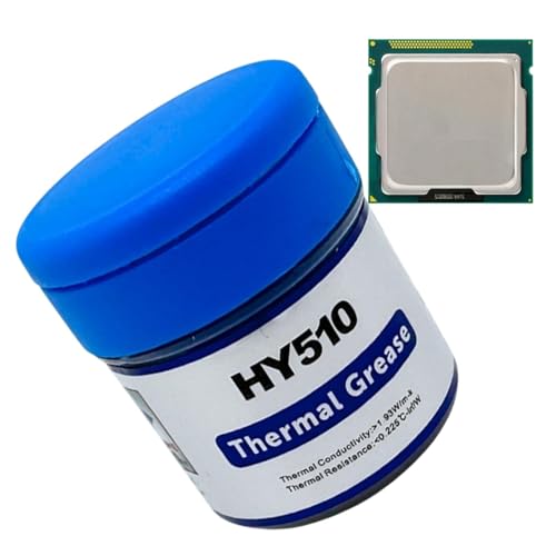 Wärmeverbindung - CPU -Paste, Computerthermalpaste | CPU -Wärmepaste, Desktop -CPU -Grafikkarten -Chip -LED -Wärme -Ableitungen Silikonpaste Laptop Wärmefett, Paste Wärme für IC/Prozessor/CPU von Generic