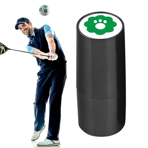Wasserfester Golfball-Stempel - Golfball-Marker-Stempel,Lichtempfindlichkeitsstempel für dauerhaftes automatisches, wasserfest und schnell trocknend von Generic