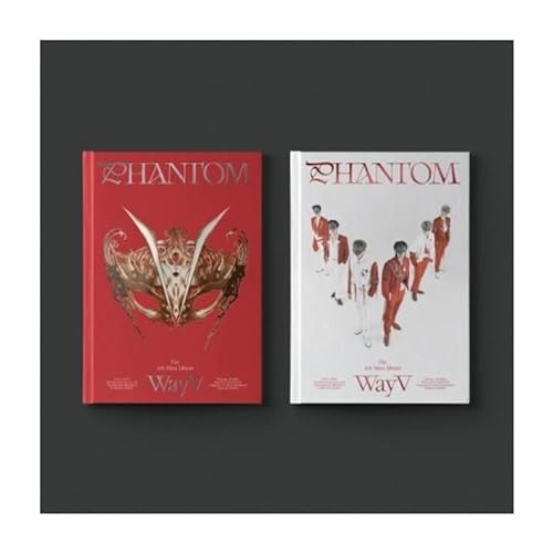 WayV Phantom 4. Mini-Album, 2 Versionen, CD, 112p Fotobuch, 1p Postkarte, 1ea Clear MaskCard, 1ea BookMark, 1ea Envelope, 1p PhotoCard + Tracking Sealed von Generic