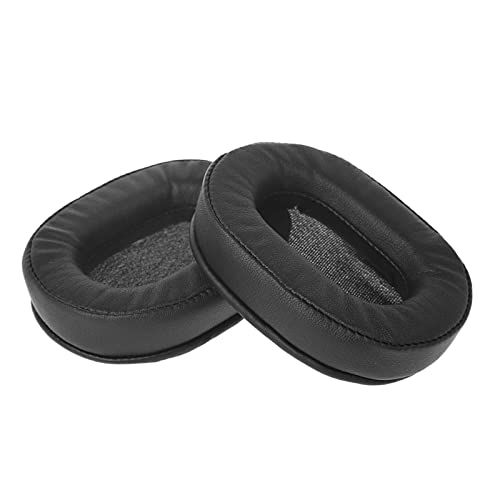 Weiche Leder-Ohrpolster Ohrpolster für ATH-MSR7 M50X M40X M50SFPRO5 Kopfhörer Memory Foam Ohrmuscheln Leicht Ersetzen Ohrpolster Ohrpolster Weiche Schwamm Stirnband Headset Abdeckung Einweg-Kopfhörer von Generic