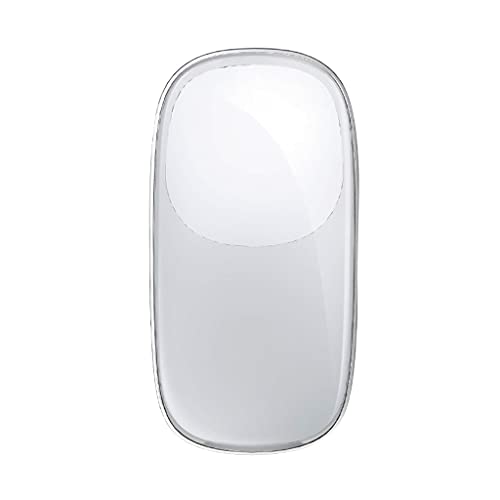 Weiche Silikon für Hülle Transparent für Magic Mouse 1/2 Anti-Scratch Schutzhülle für Hülle Anti-Drop Easy Carry Magic Mouse Protector Folie Cover von Generic