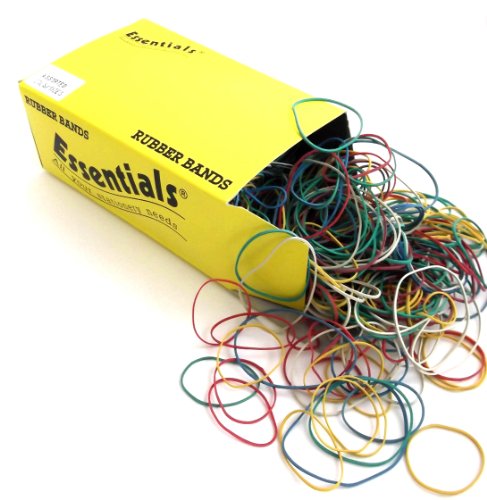 Whitecroft Essentials Gummibänder, verschiedene Größen/Farben (Box von 454 g) von エッセンシャル