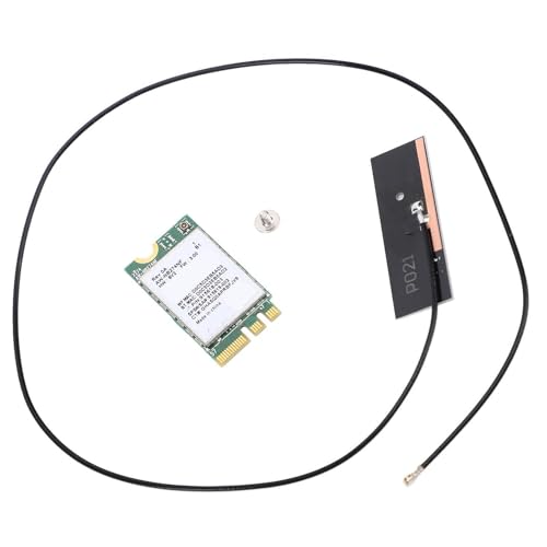 Wireless Card, Drahtloses Kartenmodul NGFF M.2 für Webbrows (Keine Antenne) (mit Antenne) von Generic