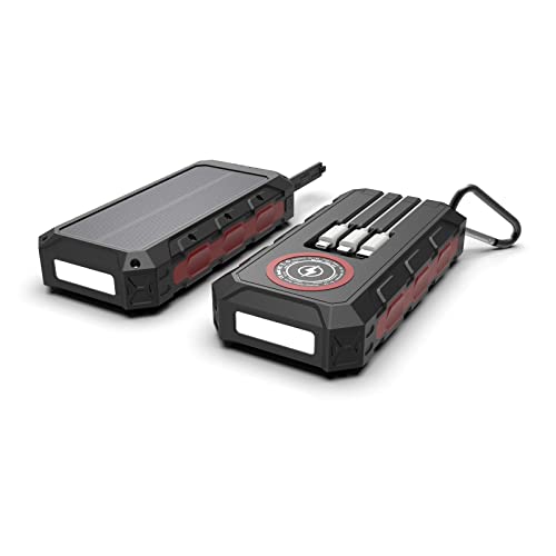 Wireless Power Bank 30000 mAh, USB-C Tragbares Ladegerät mit 3 Eingängen & 6 Ausgängen und Taschenlampe, Handy Externer Akku für Wireless Power Bank 30000 mAh, USB-C Tragbares Ladegerät mit 3 Eingängen & 6 Ausgängen und Taschenlampe, Handy Externer Akku für von Generic
