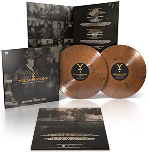 Yellowstone Best of Season 2 & 3 Original Series Soundtrack Exclusive Brown with Black "Hardwood” Colored Vinyl von Generic