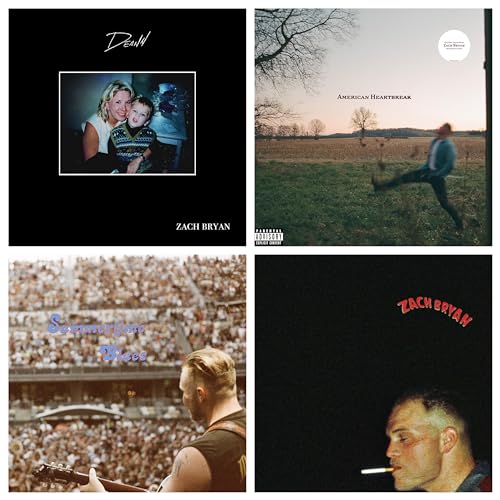 Zach Bryan - 4 Vinyl Album Record Collection: DeAnn, American Heartbreak, Summertimes Blues and Zach Bryan - 4 Pack LP Set Zach Bryan - 4 Vinyl Album Record Collection: DeAnn, American Heartbreak, Summertimes Blues and Zach Bryan - 4 Pack LP Set von Generic