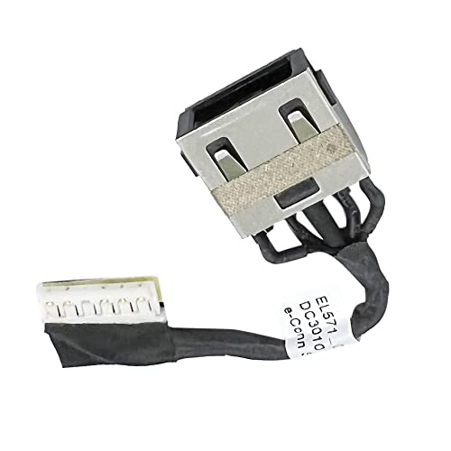 Zahara DC Power Jack Kabel Kabelbaum Ladeanschluss Stecker Ersatz für Lenovo EL571 IdeaPad S740-15IRH 81NW,S740-15IRH Touch 81NW,S2888888NW,S2 0 DC30 1015F00 von Generic