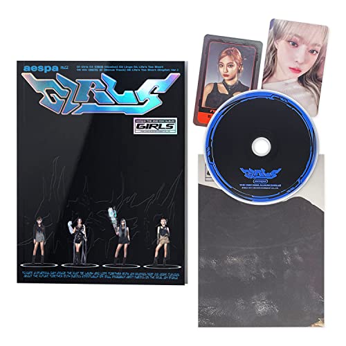 aespa - 2nd Mini Album [Girls] (KWANGYA Ver.) Photo Book + CD-R + Sticker + Folded Poster + Polaroid Card + Photo Card + Poster + 2 Pin Button Badges + 4 Extra Photocards von Generic