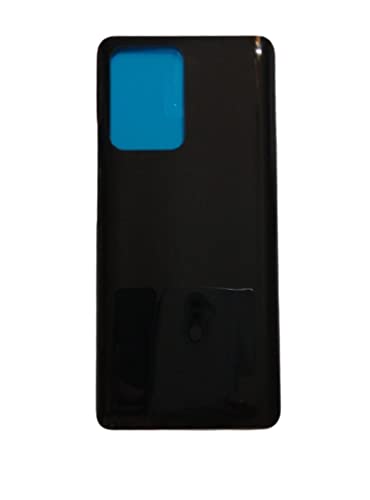 (KIT) Akkuabdeckung + doppelseitiges Klebeband kompatibel mit Xiaomi MI 11T / MI 11T Pro 5G Glas Rückseite Abdeckung Klebegehäuse All Schwarz von Generico