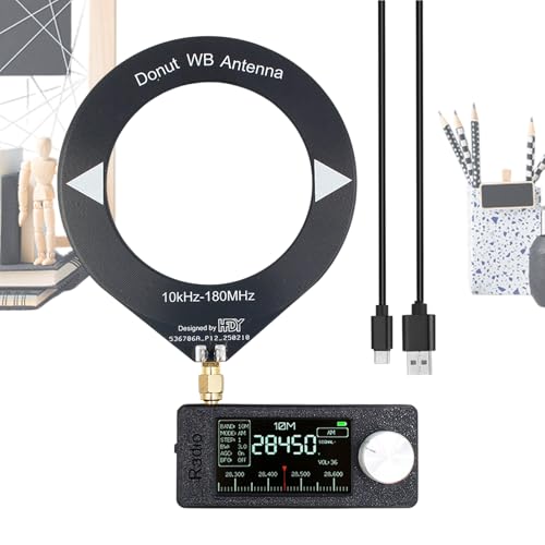 Alle Band-Radioempfänger, Amateur-Receiver, Taschengröße, kompakter Reisebegleiter mit Antenne, 1,9 Zoll IPS-Display, Mastersteuerung ESP-32-S3 für H Alle Band-Radioempfänger, Amateur-Receiver, Taschengröße, kompakter Reisebegleiter mit Antenne, 1,9 Zoll IPS-Display, Mastersteuerung ESP-32-S3 für H von Genérico
