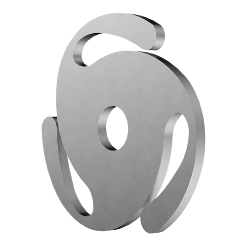 Aufnahmeadapter 45, Adapter 45 für Plattenspieler, Umwandlungsblatt aus massivem Aluminium mit 45 U/min, Aufnahmespindeladapter, stabile und leichte Plattenspielerteile Aufnahmeadapter 45, Adapter 45 für Plattenspieler, Umwandlungsblatt aus massivem Aluminium mit 45 U/min, Aufnahmespindeladapter, stabile und leichte Plattenspielerteile von Genérico