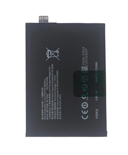 BLP809-kompatibler interner Akku für Realme GT Master Edition, 2150 mAh, Ersatz von Genérico