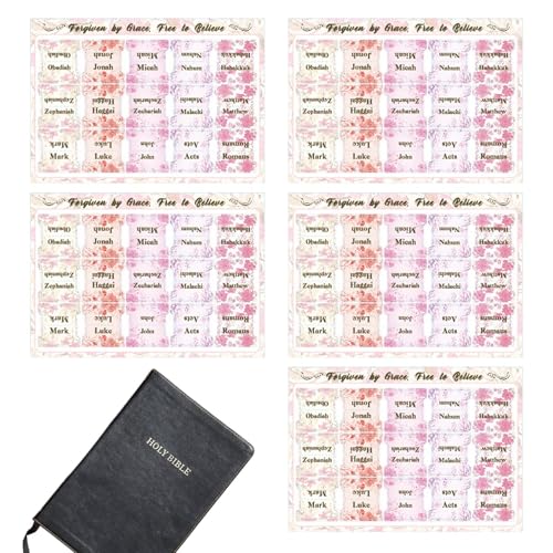Bibel-Wimpern, Bibel-Wimpern für das Bibelstudium, wasserdicht, florale Wimpern, für Leser, motivierende Wörter, Briefpapier, bedruckt, für V Bibel-Wimpern, Bibel-Wimpern für das Bibelstudium, wasserdicht, florale Wimpern, für Leser, motivierende Wörter, Briefpapier, bedruckt, für V von Genérico