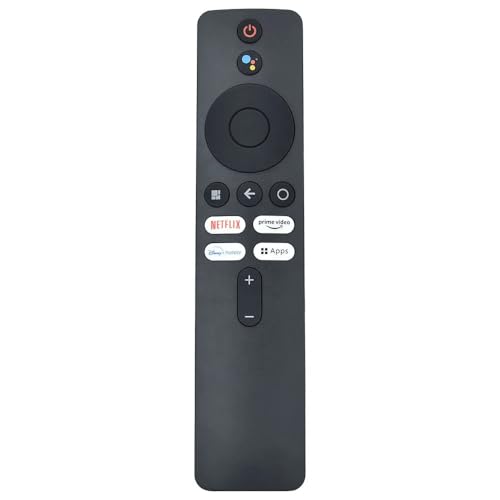 Bluetooth-Fernbedienung für Xiaomi TV Box S (2. Generation), Ersatz mit Sprachsteuerung, kompatibel mit MI TV: L65M6-RA, L43R7-7AIN, L50M6-RA, L55M6-RA, L32M7-5AIN, L40M7-EAIN, L43M7-EAIN von Genérico